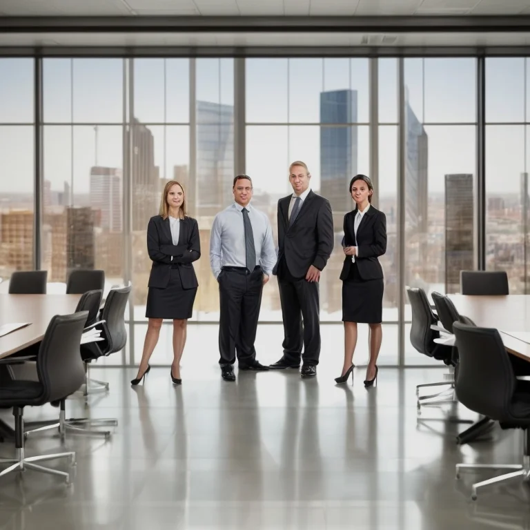 Beratungssituation zwischen Anwalt und Unternehmer